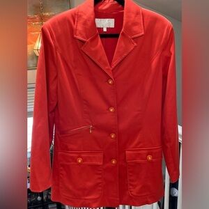 St John Women's Blood Orange Jacket - Size M